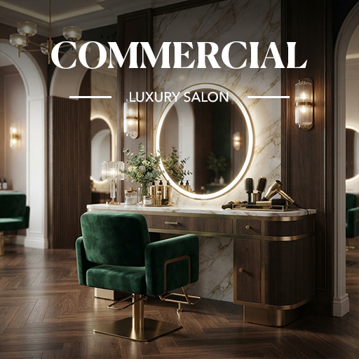 Luxury Salon — Commercial interior design theme