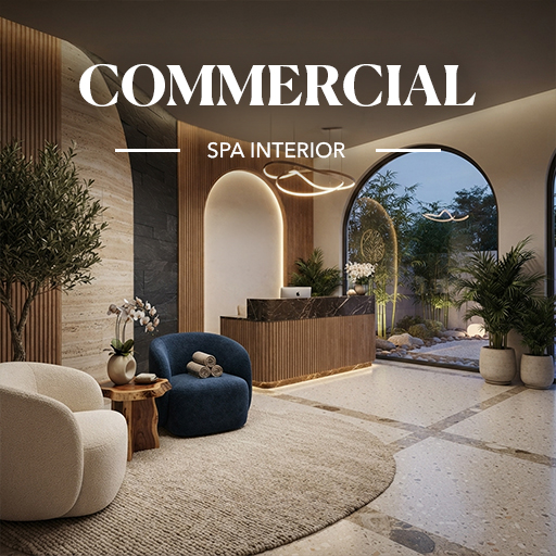 Spa Interior — Commercial interior design theme