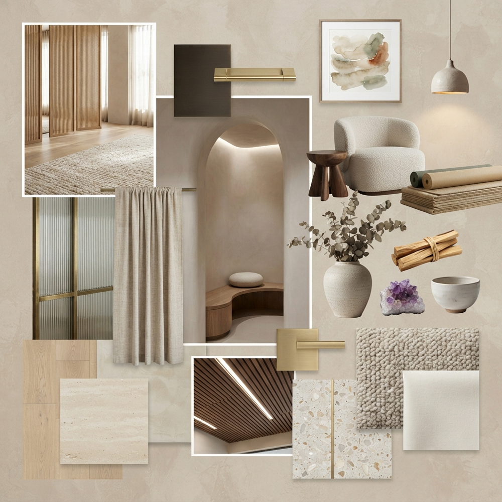 Yoga Studio interior design theme — Commercial