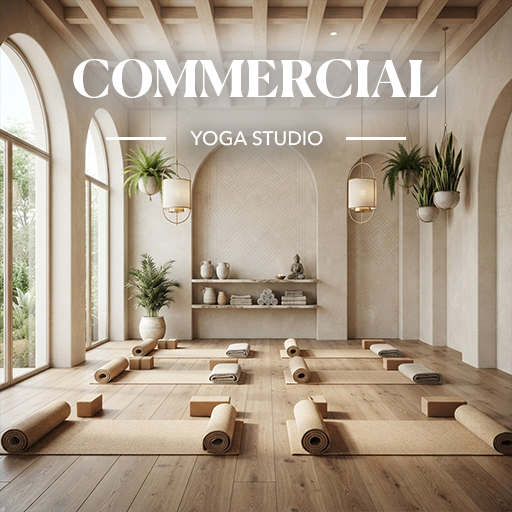 Yoga Studio — Commercial interior design theme