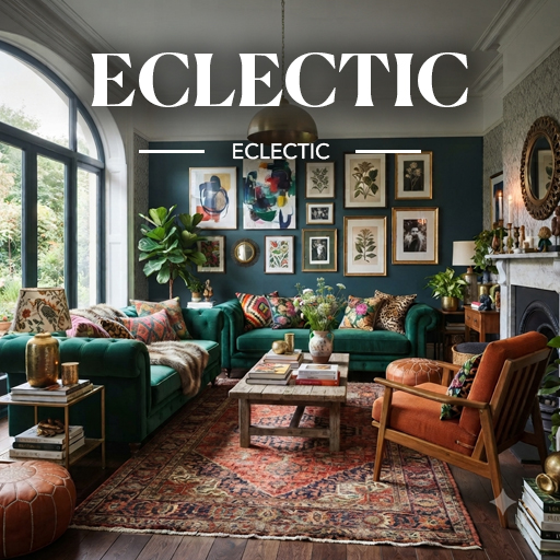 Eclectic — Eclectic interior design theme