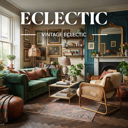 Vintage Eclectic — Eclectic interior design theme