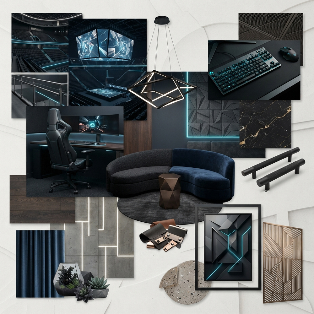 Esports Arena interior design theme — Entertainment