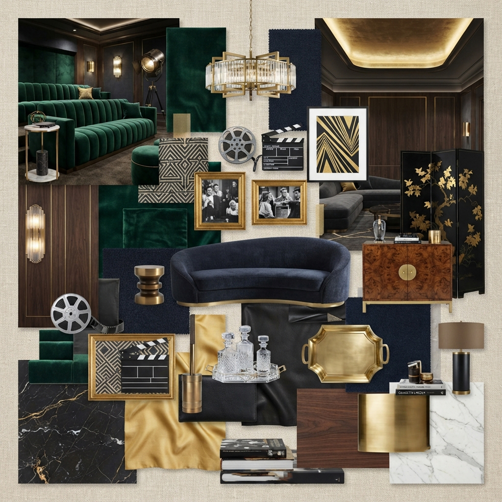 Hollywood Studio interior design theme — Entertainment