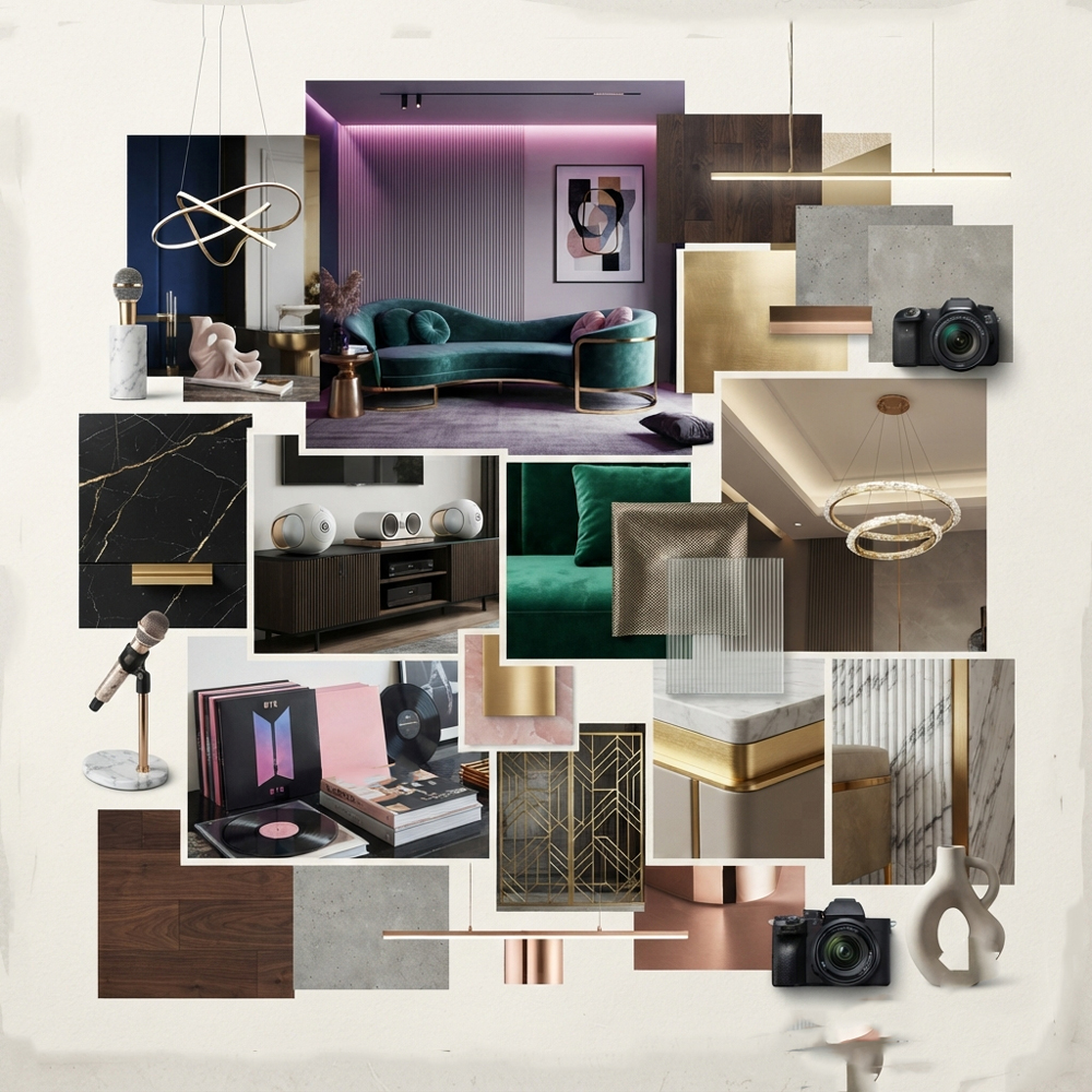 K-Pop Inspired interior design theme — Entertainment