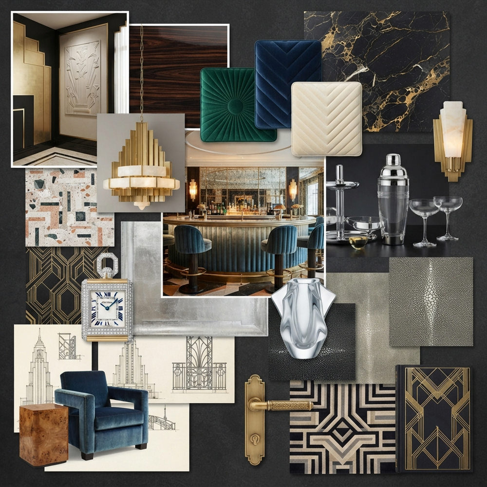 1930s Art Deco interior design theme — Era Themes