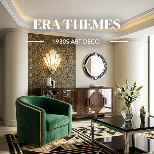 1930s Art Deco theme