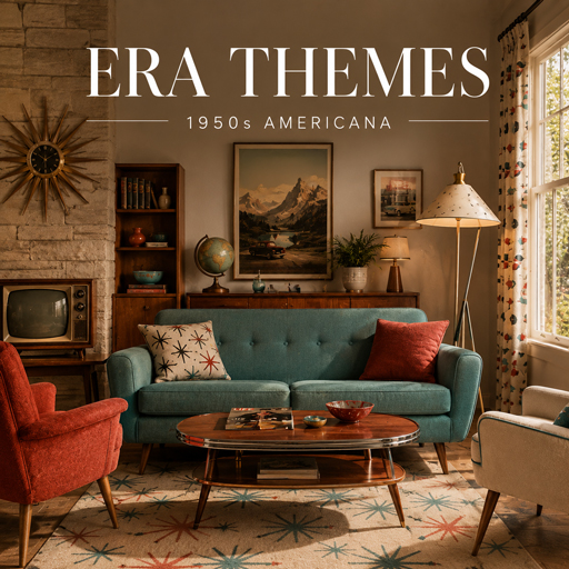 1950s Americana theme