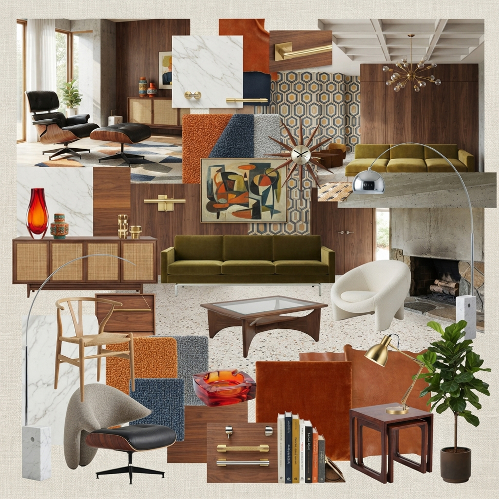 1960s Modernist interior design theme — Era Themes