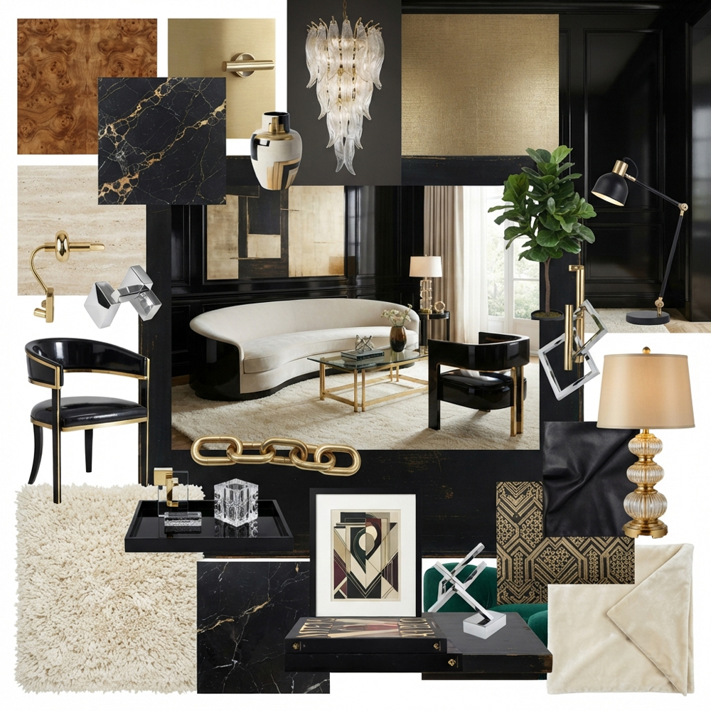 1980s Luxury interior design theme — Era Themes