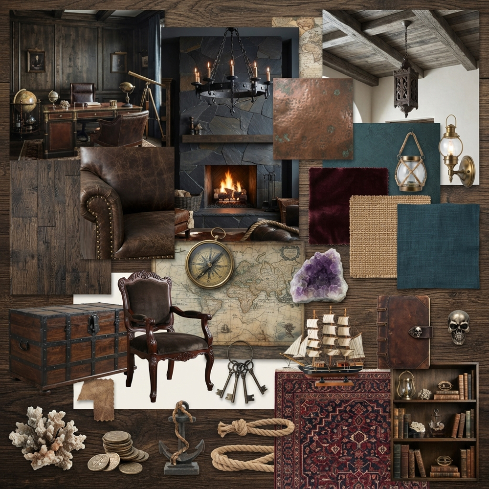 Pirate Cove interior design theme — Fantasy & Entertainment