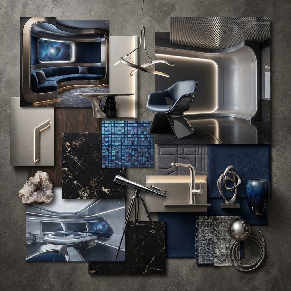 Space Station interior design theme — Fantasy & Entertainment