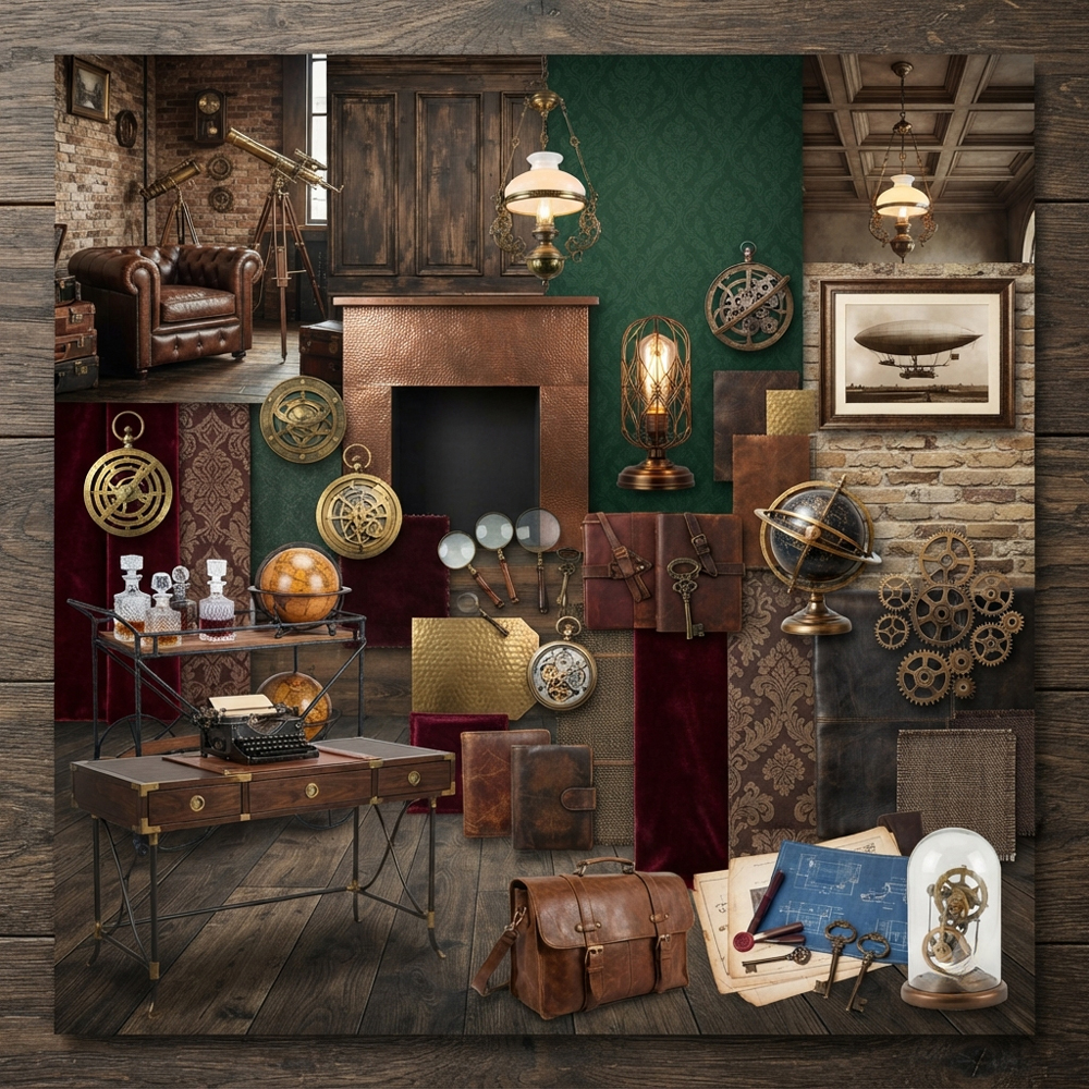 Steampunk interior design theme — Fantasy & Entertainment