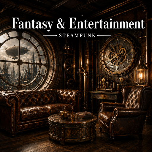 Steampunk interior design theme
