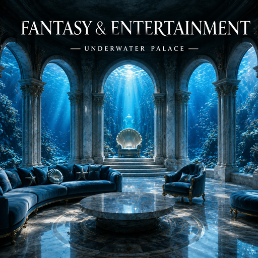 Underwater Palace interior design theme
