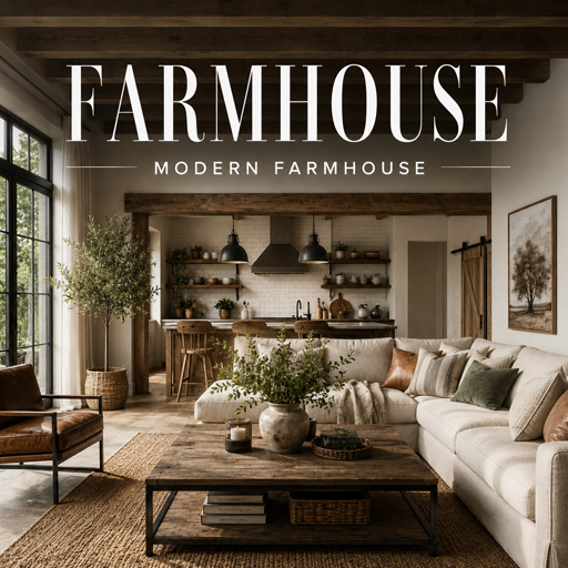 Modern Farmhouse interior design theme