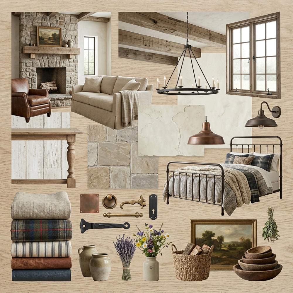 Rustic Farmhouse interior design theme — Farmhouse