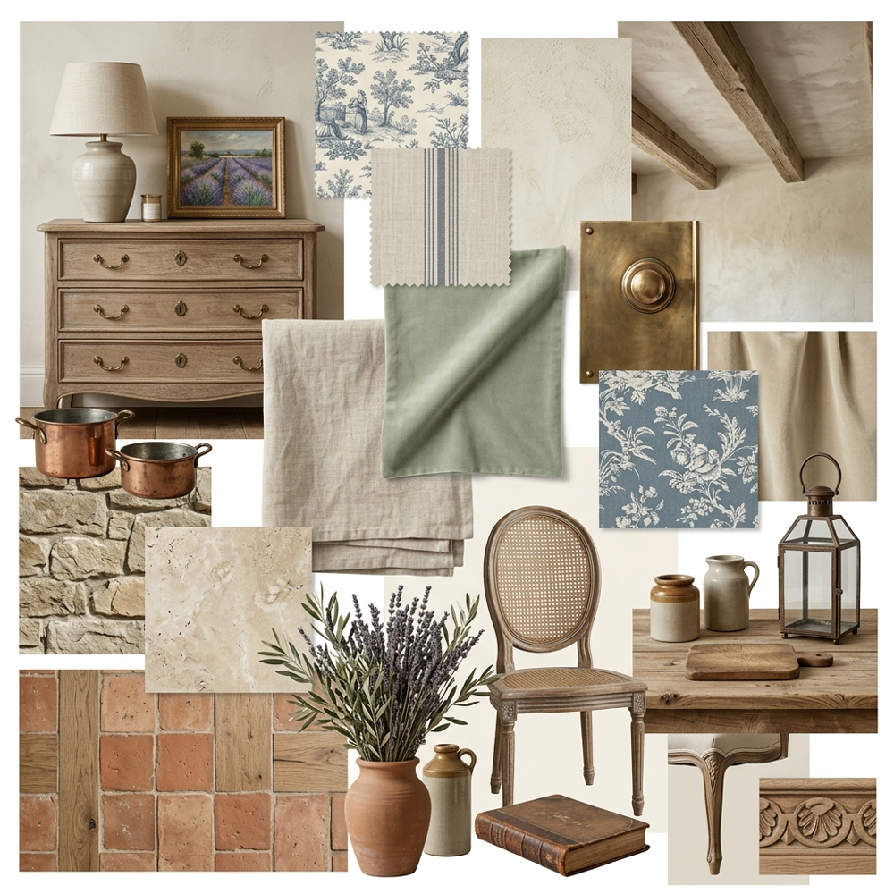 French Provincial interior design theme — France