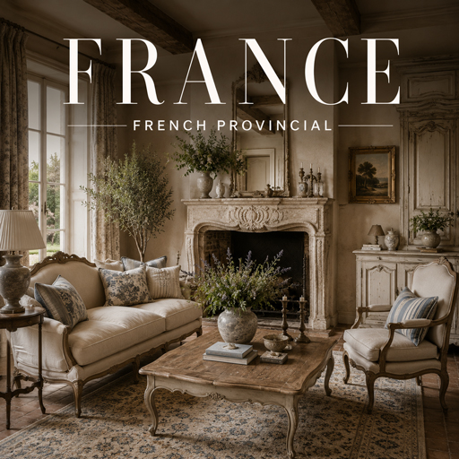 French Provincial — France interior design theme