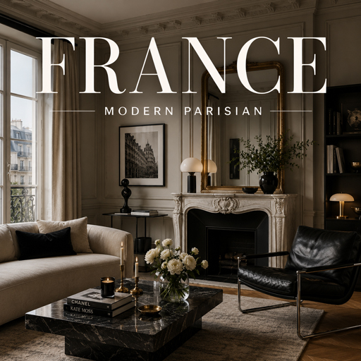 Modern Parisian — France interior design theme