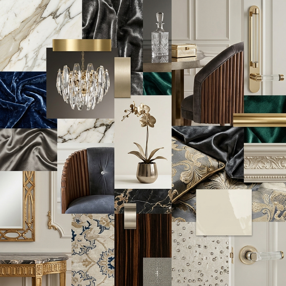 Luxury Glam interior design theme — Glamour
