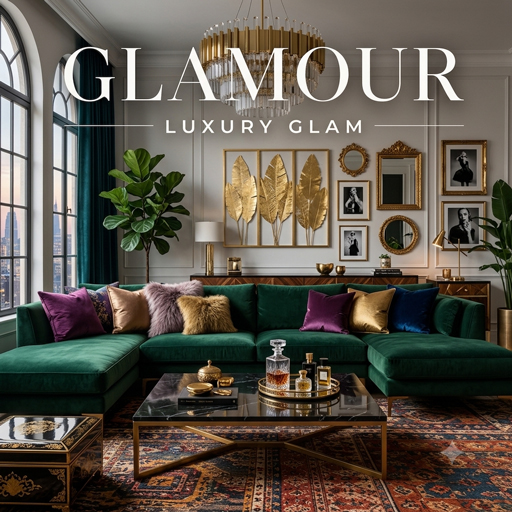Luxury Glam — Glamour interior design theme