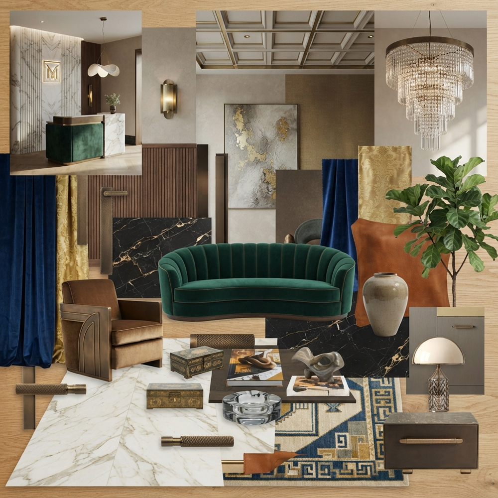 Luxury Hotel Lobby interior design theme — Hospitality