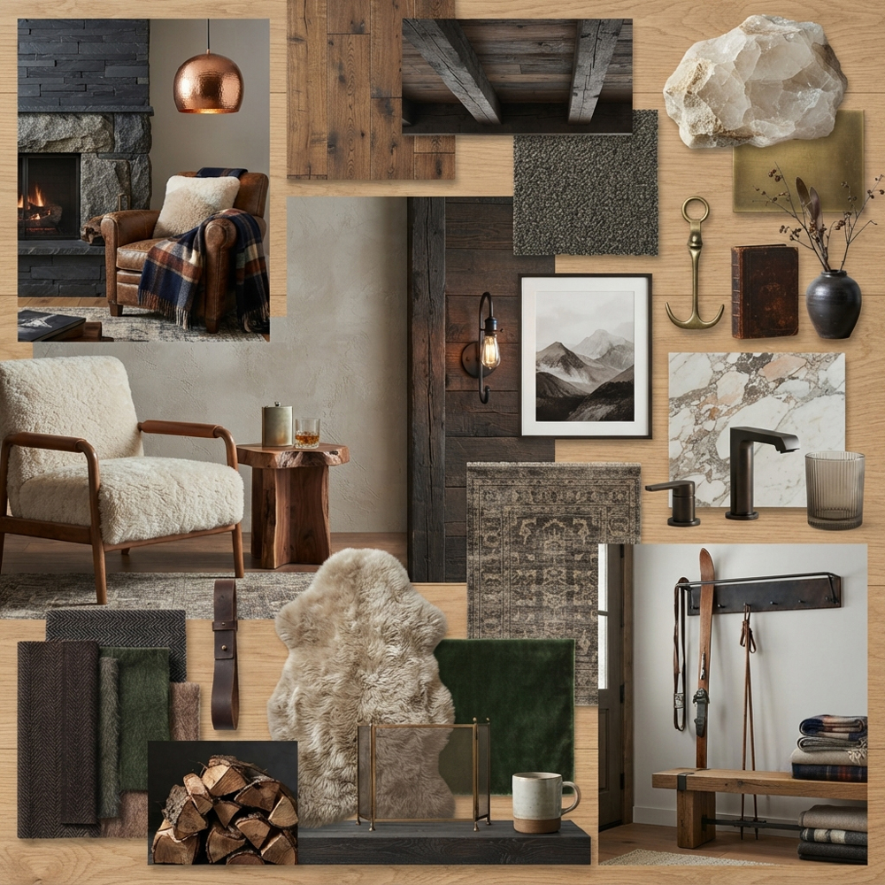 Ski Lodge interior design theme — Hospitality