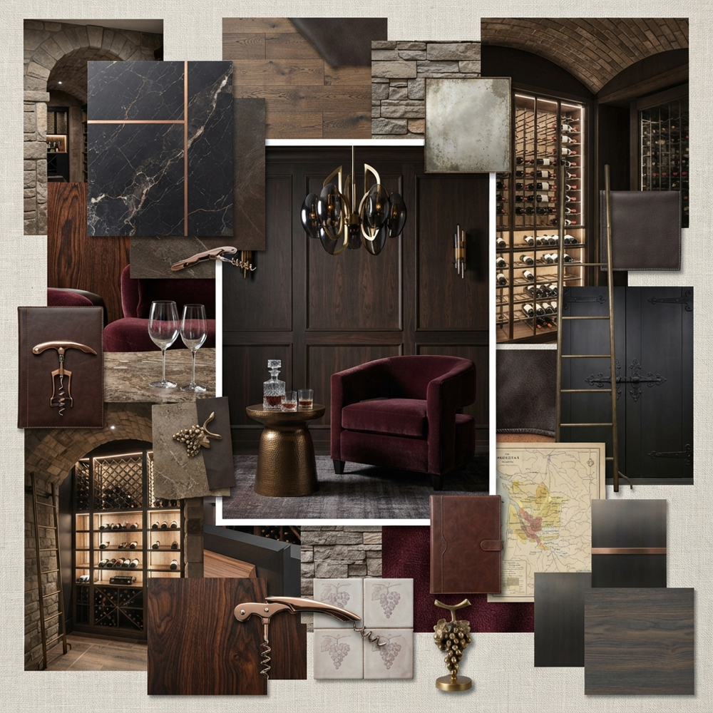 Wine Cellar interior design theme — Hospitality