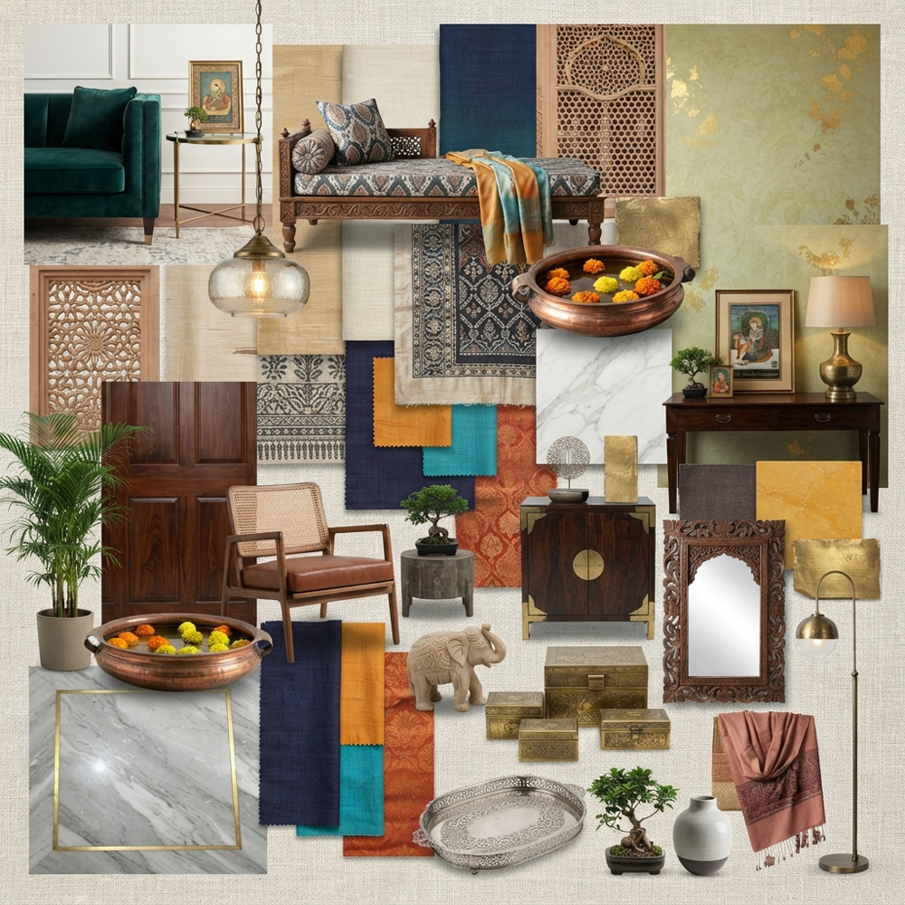 Contemporary Indian Luxury interior design theme — India