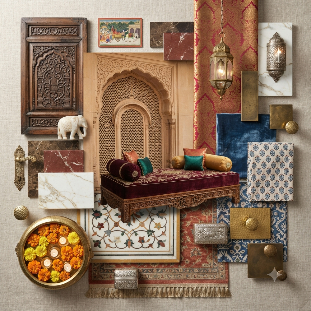 Royal Palace interior design theme — India