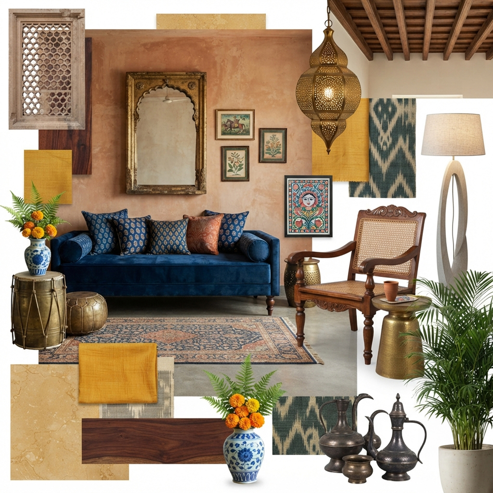 Urban Indian interior design theme — India