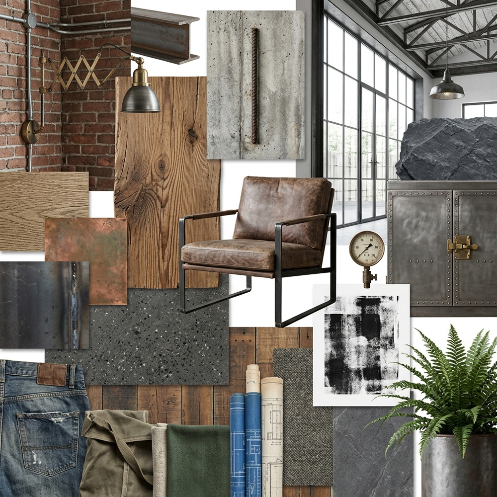 Industrial Loft interior design theme — Industrial