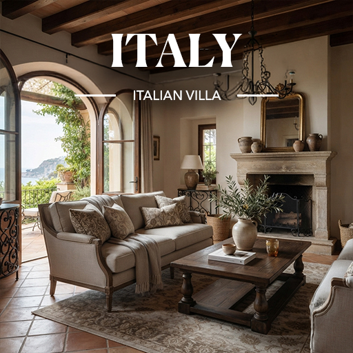 Italian Villa — Italy interior design theme