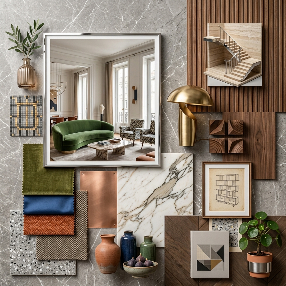Milan Modern interior design theme — Italy