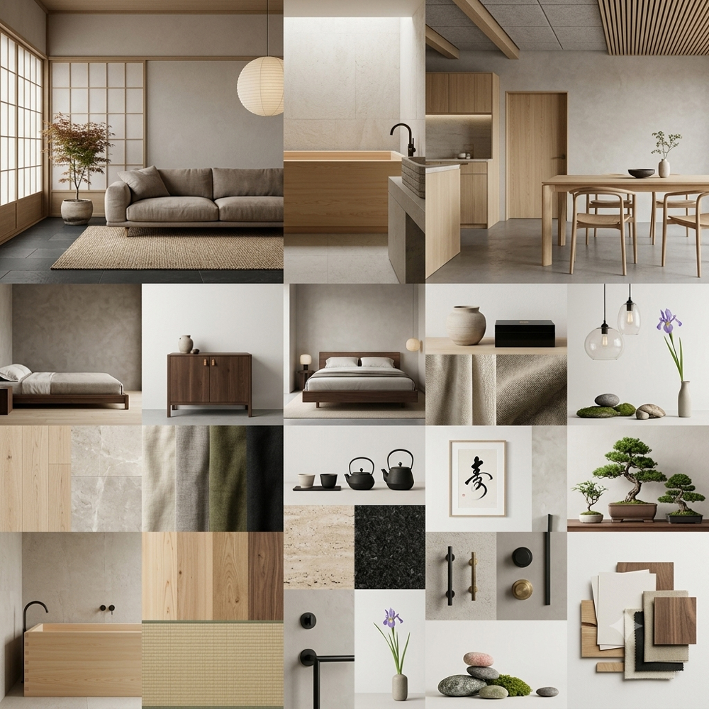 Modern Japanese interior design theme — Japanese