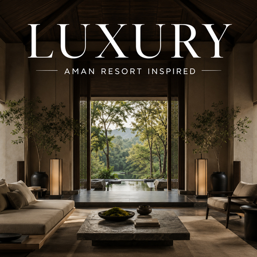 Aman Resort Inspired — Luxury interior design theme