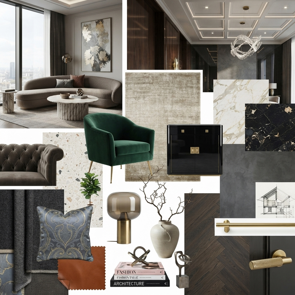 Luxury Penthouse interior design theme — Luxury
