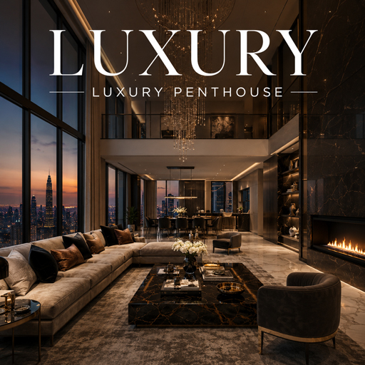 Luxury Penthouse — Luxury interior design theme