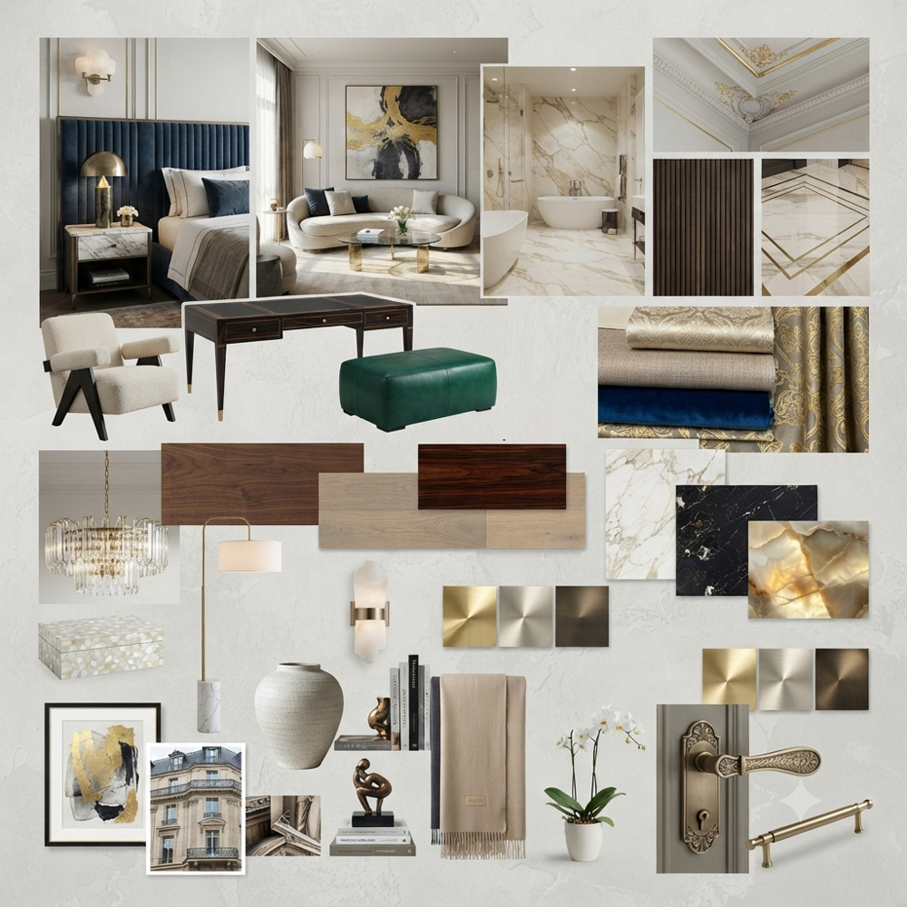 Presidential Suite interior design theme — Luxury