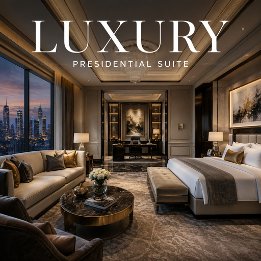 Presidential Suite — Luxury interior design theme