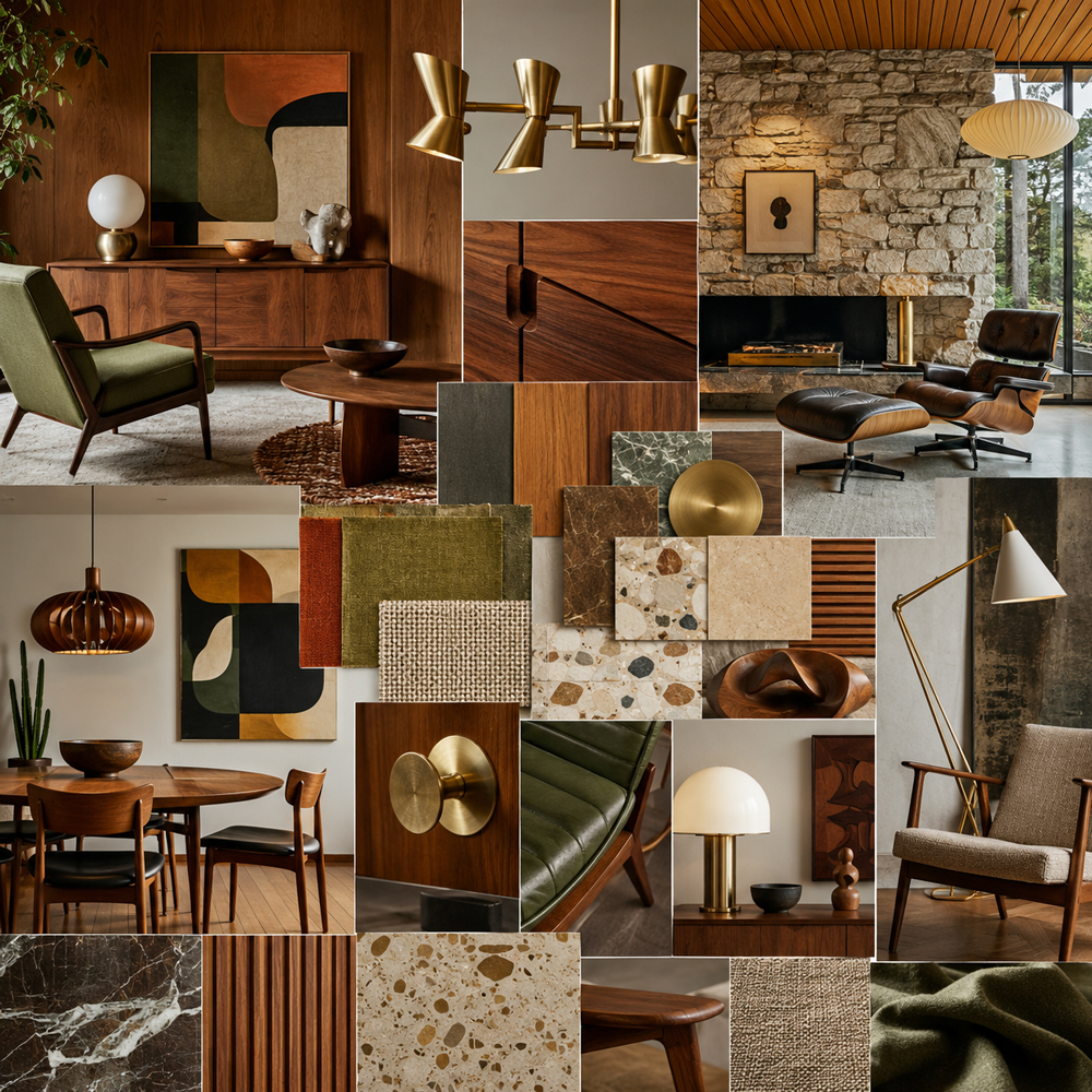 Mid Century Modern interior design theme — Mid-Century