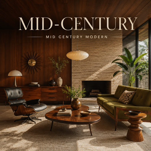Mid Century Modern — Mid-Century interior design theme