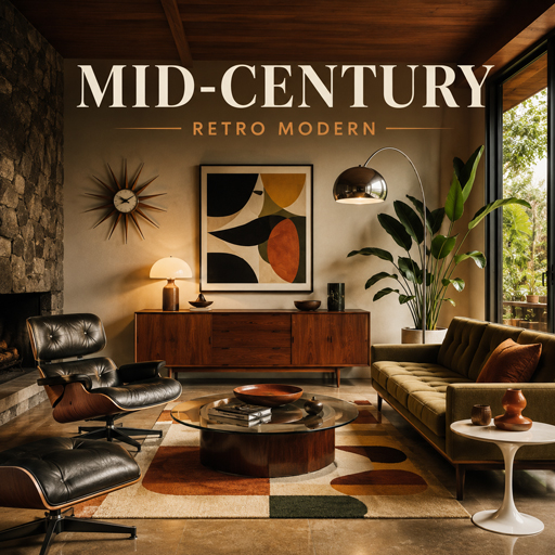 Retro Modern — Mid-Century interior design theme