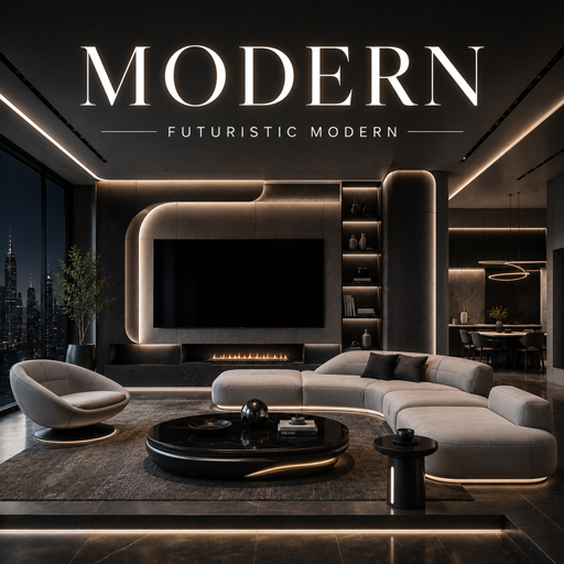 Futuristic Modern — Modern interior design theme