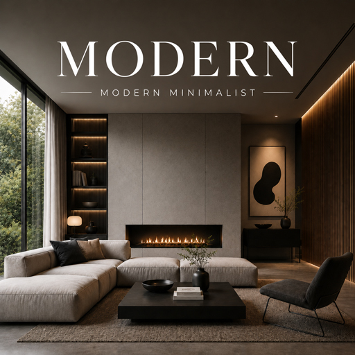 Modern Minimalist — Modern interior design theme