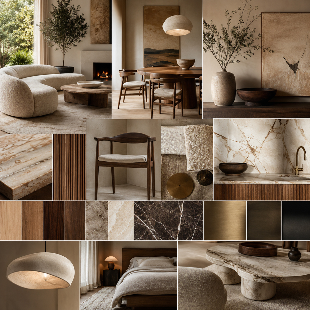 Organic Modern interior design theme — Modern