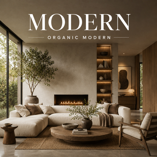 Organic Modern — Modern interior design theme
