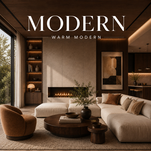 Warm Modern — Modern interior design theme