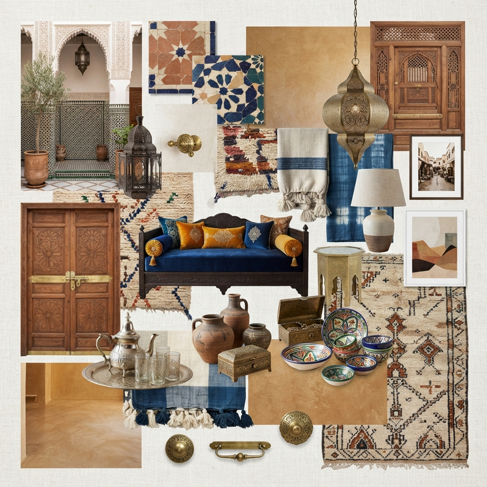 Marrakech Luxury interior design theme — Morocco